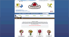 Desktop Screenshot of hillsanddalesflorist.com